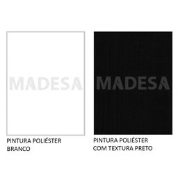 Cozinha Completa Safira com Armário e Balcão Preto Madesa - 10