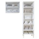 Ver imagem 4 de Lavanderia Modulada São Gonçalo 4 Portas 6 Prateleiras MDF-MDP 140cm Branco Kaiki