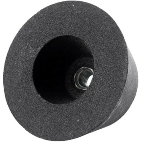 Rebolo Copo Cônico 100x50 Grão 60 Desbaste Lixa | 10 Un