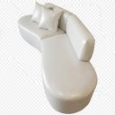 Ver imagem 1 de Sofá 250 cm Estilo Conforto Virginia Corino Modena:Branco