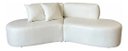 Ver imagem 2 de Sofá 250 cm Estilo Conforto Virginia Corino Modena:Branco