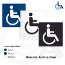 Ver imagem 4 de Placa Sia Cadeirante Pne 15x15 Acrílico