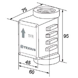 Fluxostato Vertical Texius Tfr-2-pl Bivolt - 4