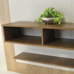 Painel para TV até 50 Polegadas com 2 Nichos Mister - 6