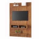 Ver imagem 4 de Painel para TV até 50 Polegadas 115,2CMX180CM 2 Nichos Mister Marrom