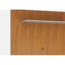 Ver imagem 5 de Painel para TV até 50 Polegadas 115,2CMX180CM 2 Nichos Mister Marrom