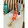 Colar Decorativo para Mesa Cordas Laranja - 3