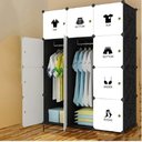 Ver imagem 2 de Guarda Roupa Armario Modular Cabideiro Arara 12 Portas