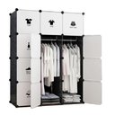 Ver imagem 1 de Guarda Roupa Armario Modular Cabideiro Arara 12 Portas