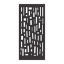 Ver imagem 3 de Painel Vazado Divisória Mdf Mikonos Preto - 0,90x2,60m