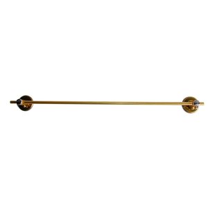 Porta Toalha de Banho Standard Alumínio Dourado