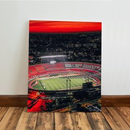 Kit 3 Quadro Decorativo Morumbi São Paulo Futebol 40x28cm - 5