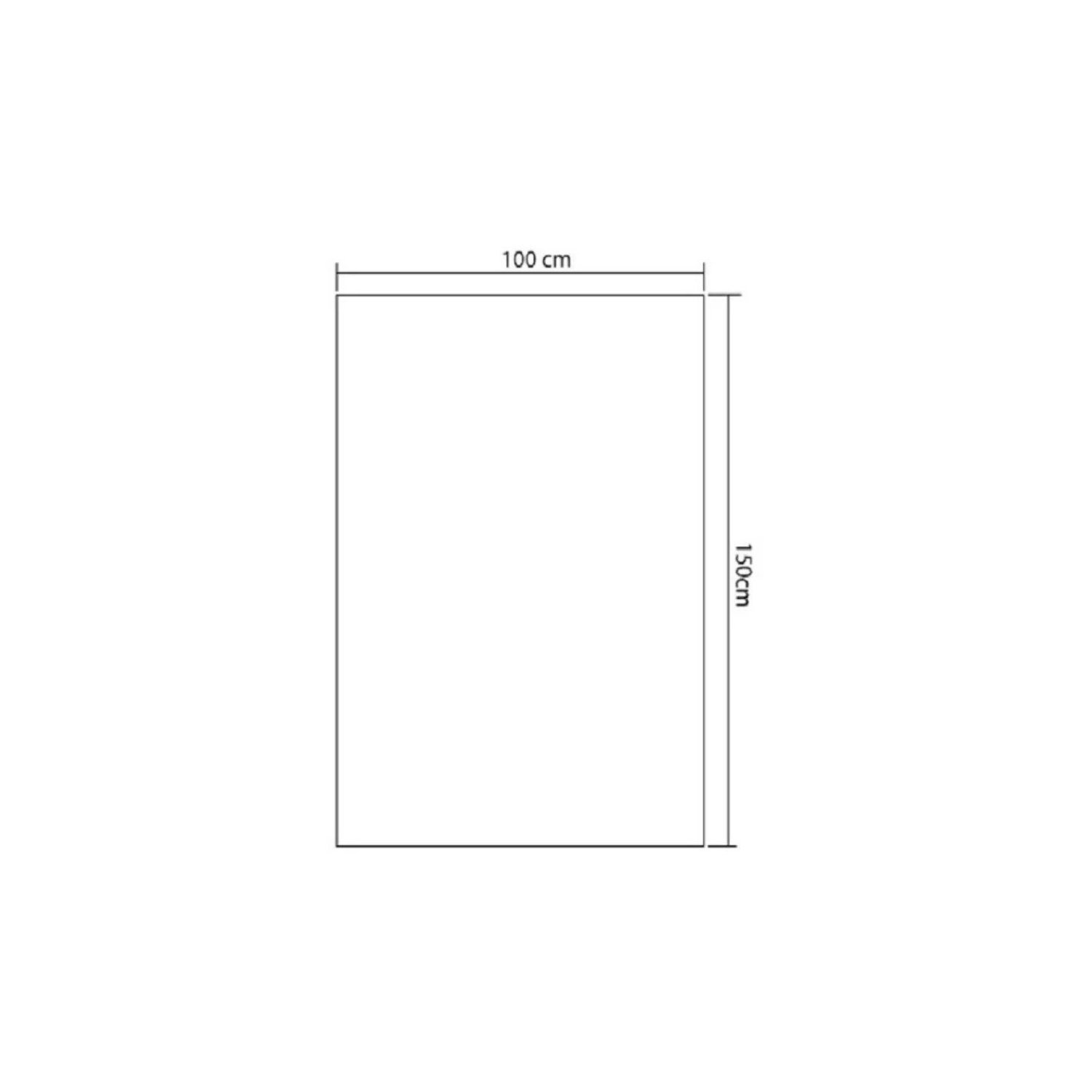 Tapete Retangular 100cmx150cm Design Tapetes Oasis - 3