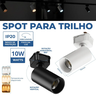 Kit Trilho Eletrificado 2m + 6 Spot 10w Branco Bivolt Cor:quente - 9