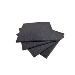 Espuma Acústica Kit 10 Placas-50cm X 50cm X 2cm-lisa Novo - 9