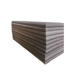 Espuma Acústica Kit 10 Placas-50cm X 50cm X 2cm-lisa Novo - 7