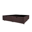 Ver imagem 4 de Base Box Baú Casal Bipartida Linho 1,38x1,88