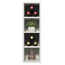 Ver imagem 3 de Adega Madesa Acordes 100% MDF 20 cm Branco Cor:Branco