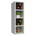 Ver imagem 4 de Adega Madesa Acordes 100% MDF 20 cm Branco Cor:Branco