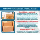 Ver imagem 4 de Sala de Jantar Completa Alvorada Tampo Madeirado C/ Vidro Canto Reto 180x90cm e 6 Cadeiras Jade