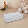 Caixa Porta Lenço de Papel, Lenço Umedecido, Objetos em Geral Caixa Multiuso em Acrilico Cristal Pri - 3