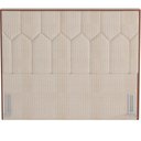Ver imagem 3 de Cabeceira Cama Box Casal Queen 160cm P05 Londres Linho Creme