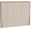 Ver imagem 1 de Cabeceira Cama Box Casal Queen 160cm P05 Londres Linho Creme