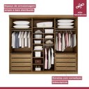 Ver imagem 7 de Guarda Roupa Casal 6 Portas 8 Gavetas Josandro