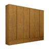 Guarda Roupa Casal 6 Portas 9 Gavetas Urbano  - 3