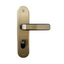 Ver imagem 2 de Porta de Madeira Semi-oca Padrão Imbuia Lisa Bat11 Cm Misto Fech. Navas Externa 210x82-lado Esquerdo