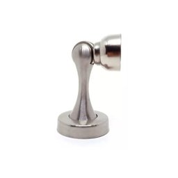 Trava Porta Piso Magnético Eco Inox Escovado - Soprano - 1
