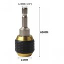 Ver imagem 4 de Adaptador Mandril para Furadeira Parafusadeira Engate Rápido