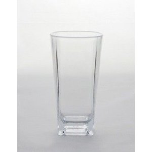 Copo Acrílico Quadrado Curto – 250 Ml - 12 Unidades