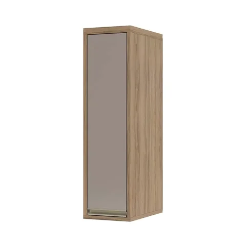 Armário Cozinha Aéreo de Parede 1 Porta 20 - Módulo Cozinha Mel - Luciane 1306:Graff