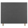 Cabeceira Cama Box Casal King Size Cairo 195cm Cinza - 4