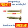 Kit C/ 7 Peças - Puxador Plena Para Armario Itatiaia De 224mm Aluminio Fosco Fabio Ferragens Puxador - 3