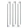 Estaca Para Barraca 30 Cm Aço 6 Mm Galvanizado 06 Unidades - 1