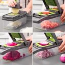 Ver imagem 4 de Cortador de Alimentos Multifuncional 9 em 1