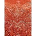 Ver imagem 4 de Tapete Sala Tabriz Vermelho 150x200 Cm Clássico Tipo Belga