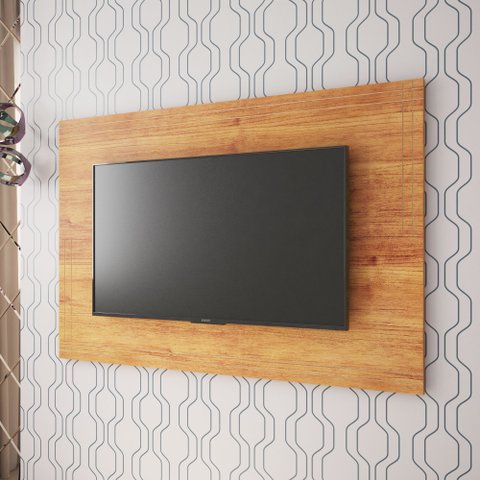 Painel para TV até 50 Polegadas 135,5CMX89CM Lavanda Marrom