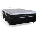 Ver imagem 3 de Cama Box Casal Molas Maxspring 138x188x25cm Marselha