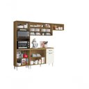 Ver imagem 3 de Cozinha Compacta + Balcão Atenas 9 Portas 1 Gaveta MDF-MDP 249,7cm Off White