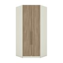 Ver imagem 2 de Guarda Roupa Canto Closet Modulado 2 Portas 3 Gavetas  