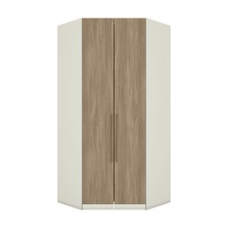 Guarda Roupa Canto Closet Modulado 2 Portas 3 Gavetas   - 2