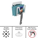 Ver imagem 3 de Suporte Para Lamina Barbear Porta Gilete Adesivo Inox ELG