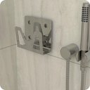 Ver imagem 2 de Suporte Para Lamina Barbear Porta Gilete Adesivo Inox ELG
