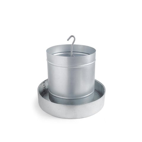 Comedouro Tubular para Frango de Chapa Galvanizada Olibox