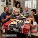 Ver imagem 2 de Tecido Toalha de Mesa Térmico Plástico Impermeável Estampa:03;Tamanho:2,50m