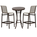 Ver imagem 1 de Banquetas de Alumínio e Tela Sling + Mesa Bistro Alta