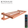 Toalheiro Rack 50 cm Inox Rose Gold - Kromus RT0308-50R - 2
